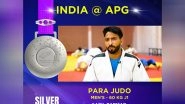 Sports News | Para Asian Games: Kokila, Kapil Capture Silver, Bronze in Judo