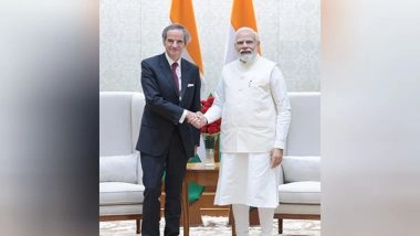 World News | PM Modi Meets IAEA Chief, Explore Avenues for Expanding Role of Nuclear Energy