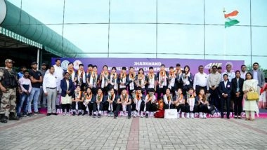 Sports News | South Korea Women's Hockey Team Arrives in Ranchi Ahead of Asian Champions Trophy