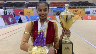 Sports News | National Games: Rhythmic Gymnast Sanyukta Kale Chases Multiple Gold Medals