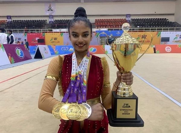 Sports News | National Games: Rhythmic Gymnast Sanyukta Kale Chases Multiple Gold Medals