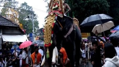 India News | 'Aaarattu' Festival Celebrated with Ceremonial Elegance at Padmanabha Swamy Temple in Thiruvananthapuram