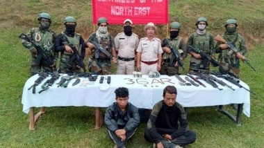 India News | Manipur: Multiple Weapons, Drugs and Cash Seized from Myanmar-based Militant Group CKLA, Says CM