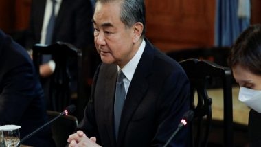 World News | Chinese Foreign Minister Wang Yi Expected to Visit US This Week, Say Senior Officials