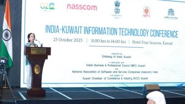 World News | Indian Embassy in Kuwait Organises 'India-Kuwait Technology Conference'