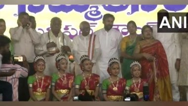 India News | Telangana: Union Minister G Kishan Reddy Attends 'Ravana Dahan' Ceremony in Amberpet