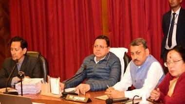 India News | 'Complete Schemes Within Stipulated Timeframe': Uttarakhand CM Directs Officials