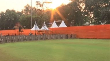 India News | Maharashtra: Shiv Sena (UBT) Gears Up for Dussehra Rally at Iconic Shivaji Park in Mumbai