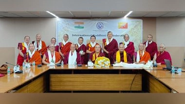 World News | Delhi: Bhutan Monks' Delegation Visit International Buddhist Confederation