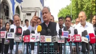 India News | Priyanka Gandhi to Make Major Announcement for Women Tomorrow in Jhunjhunu: Rajasthan CM