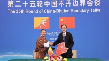 World News | China, Bhutan Delegations Hold 25th Round of Boundary Talks in Beijing