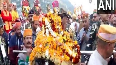 India News | Himachal: International Kullu Dussehra Festival Commences with Traditional Rath Yatra of Lord Raghunath