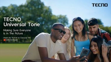 Business News | TECNO Launches 'Portrait for Everyone' Short Film to Celebrate Its Distinguished Multi-Skin Tone Imaging Technology