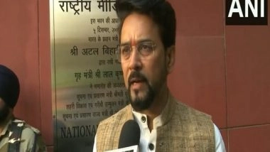 India News | Anurag Thakur Attacks Gehlot Govt over Bharatpur Tractor Incident, Says No Law and Order Left in Rajasthan