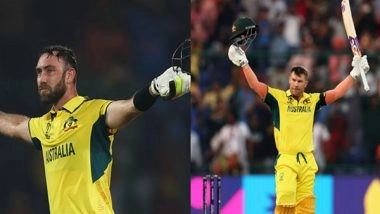 Sports News | CWC 2023: Maxwell's Obliteration, Warner's Ton Lead Australia to Record Win Against Netherlands