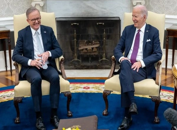 World News | Biden, Albanese Discuss Advancing Free, Open Indo-Pacific, Solidarity for Ukraine, Israel