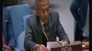 World News | India Slams Pakistan for Raising Kashmir Issue During Israel-Hamas Debate at UNSC