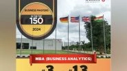 Business News | Woxsen University Amongst Top 101+ MBA Programs Worldwide in QS Business Masters Rankings 2024