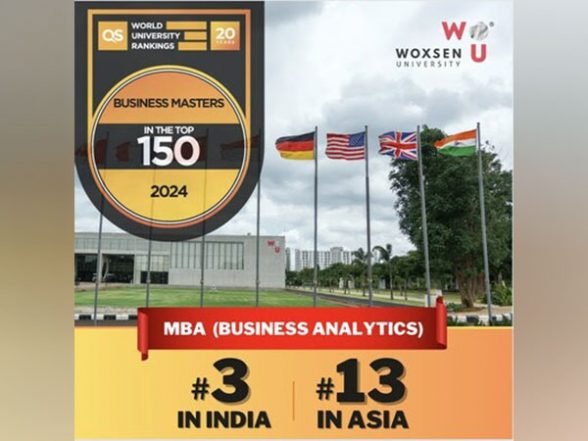 Business News | Woxsen University Amongst Top 101+ MBA Programs Worldwide in QS Business Masters Rankings 2024 - Vimarsana News