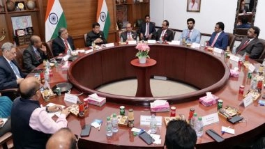 Business News | Piyush Goel Commends Indian Businesses at FII 7th Edition in Riyadh