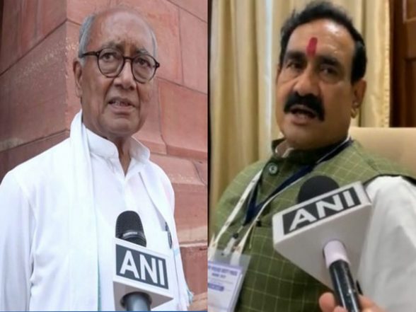 India News | Congress' Digvijaya Singh Hits out at Narottam Mishra over His Remark on BJP MP Hema Malini - Vimarsana News