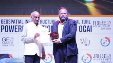 Business News | Sajid Malik of Genesys International Named Geospatial Business Leader of the Year