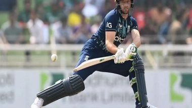 Sports News | ICC CWC 2023: Buttler's Poor ODI Record in India at Forefront as Famed Batting Line-up Gets Exposed Once Again