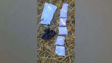 India News | Punjab Police-BSF Joint Operation Foils Another Bid to Smuggle Contraband in Gurdaspur