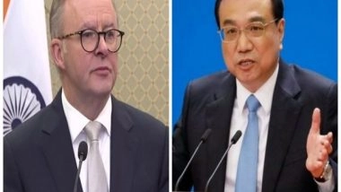 World News | Anthony Albanese Condoles Former Chinese Premier Li Keqiang's Demise