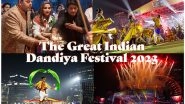 Business News | The Great Indian Dandiya Festival 3 Day Triumph of Dance, Music, & Culture Leaves Unforgettable Memories