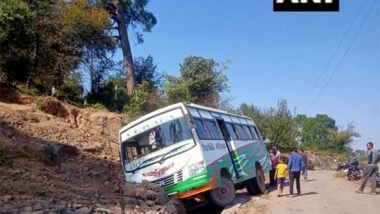 India News | J-K: 7 Injured as Bus Meets with Accident on Ramnagar-Balandh Road in Udhampur
