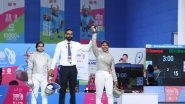 Sports News | National Games: Olympian Fencer Bhavani Devi Continues Domination, Hosts Goa Win Their First Gold Medal