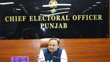 India News | CEO Punjab Holds Meeting with Political Parties for Draft Publication of Electoral Roll