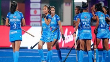 Sports News | India Women's Hockey Team Defeat Thailand 7-1 in Their Jharkhand Women's Asian Champions Trophy Ranchi 2023 Opener