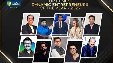 Business News | Top 10 Most Dynamic Entrepreneurs Of The Year - 2023 by The Indian Alert
