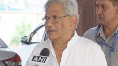 India News | Israel-Palestine Conflict: CPI(M) Leader Sitaram Yechury Says Implementation of 'Two-State' Mandate Only Solution