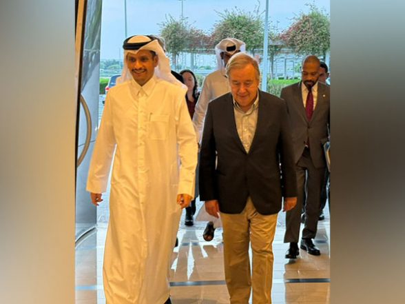 World News | UN Chief Expresses Gratitude to Qatar PM over Mediation for Release of Hostages in Gaza - Vimarsana News