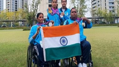 Sports News | Shrine Board's Para-archers Create History by Pocketing Two Gold and Three Silver at Asian Para Games
