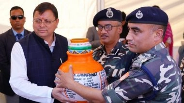 India News | Uttrakhand: CM Dhami Participates in State-level 'Amrit Kalash Yatra' at Dehradun