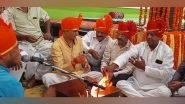 India News | 'Havan' Ritual Conducted in UP's Aligarh Praying for Peace Amid Israel-Hamas War
