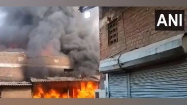 India News | Fire Breaks out at Warehouse in Ahmedabad's Bapunagar