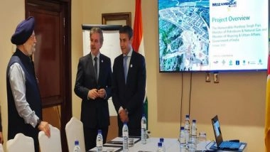 World News | Mozambique: Union Minister Hardeep Singh Puri Reviewed LNG Project in Cabo Del Gabo Province