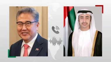 World News | UAE Foreign Minister, South Korean Counterpart Review Regional Developments