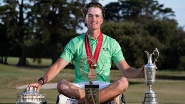 Sports News | Asia-Pacific Championships: Jaglan Tied-28th, Aussie Stubbs Wins Title to Earn Berth into Augusta Masters, Open for 2024