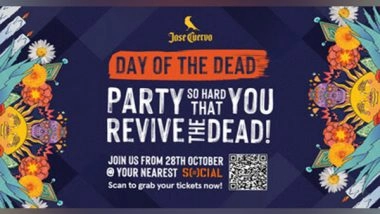 Business News | Jose Cuervo's Day of the Dead Collaboration with SOCIAL: A Fusion of Culture and Spirits
