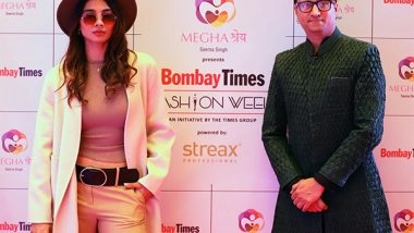 Business News | Natasha Bharadwaj and Faizan Ansari Grace Bombay Times Fashion Week with Their Glamorous Presence