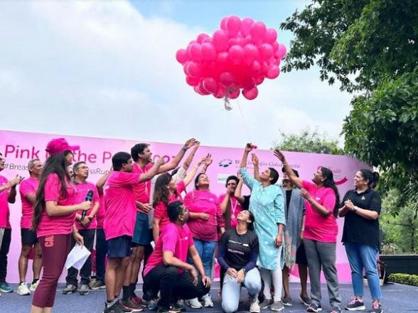 Business News | BGS Gleneagles Hospital's 'Pink Wave' Empowers Breast Cancer Awareness: 2000+ Join 'Pink Up the Pace' Run - Vimarsana News