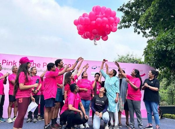Business News | BGS Gleneagles Hospital's 'Pink Wave' Empowers Breast Cancer Awareness: 2000+ Join 'Pink Up the Pace' Run