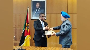 World News | Union Minister Hardeep Singh Puri, Mozambique Economy Minister Discuss Ways to Further Enhance Collaboration in Energy Projects