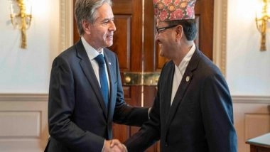 World News | US State Secy Blinken, Nepal's Counterpart Saud Discuss Expanded Development Finance Corporation Investment in Nepal